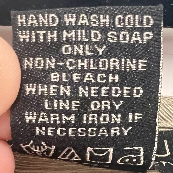 Dialogue Marled Tan Square Neck Washable 100% Silk Tank Top Size Large - Picture 4 of 7